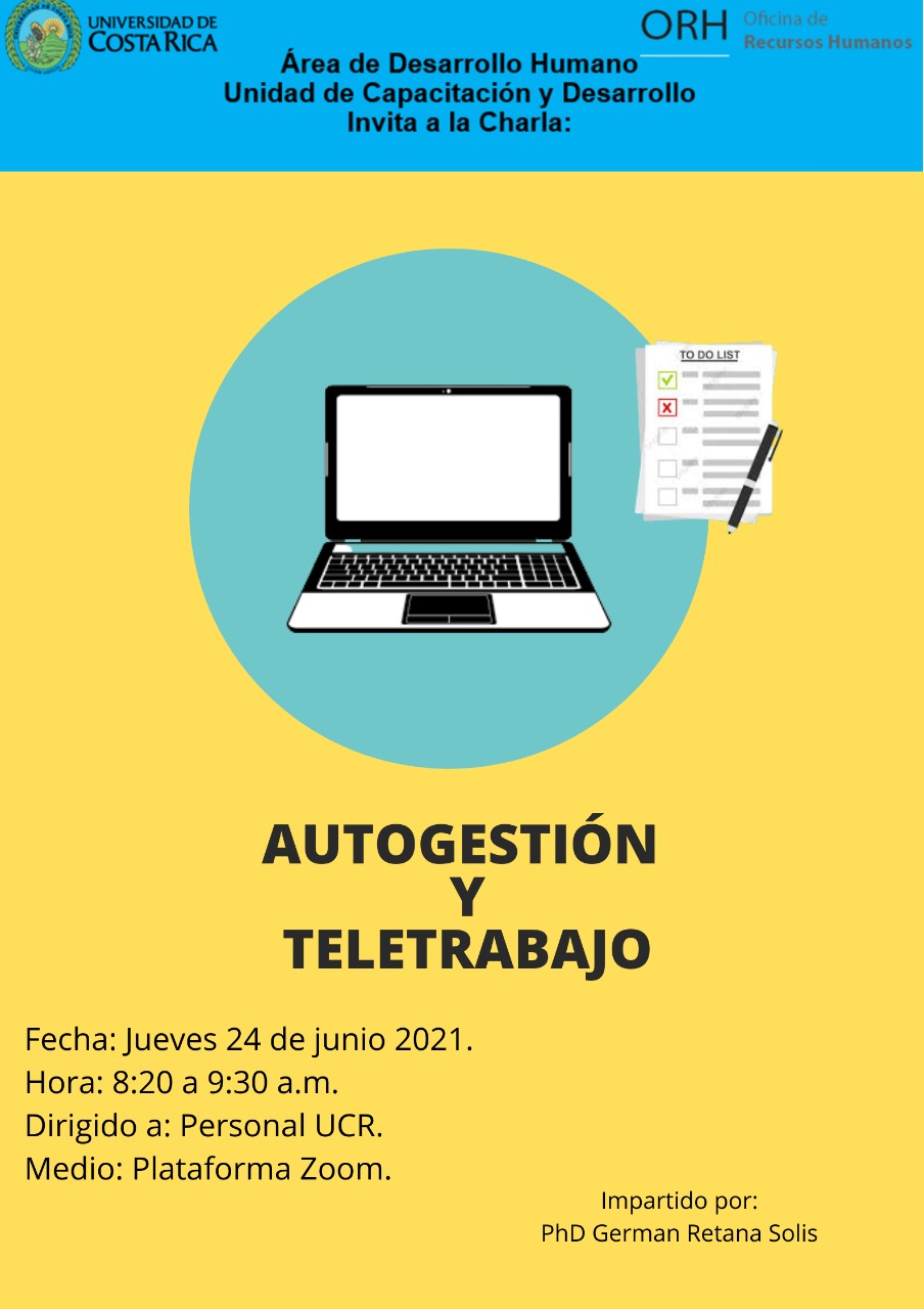Charla: Autogestión y teletrabajo