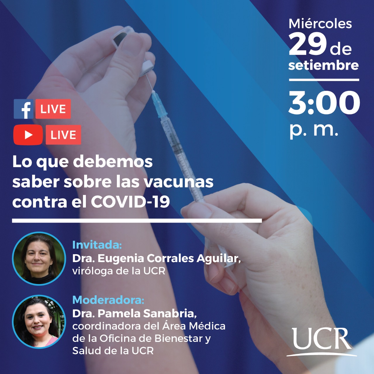 Conversatorio: Lo que debemos saber sobre las vacunas contra el Covid-19