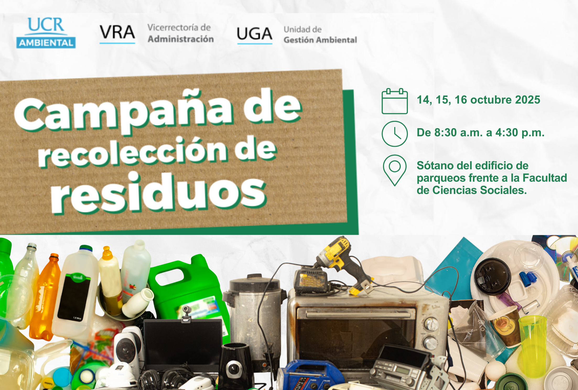 2° Campaña institucional de recolección de residuos